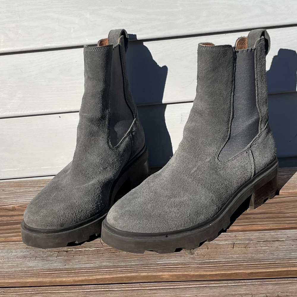 Madewell The Wyckoff Chelsea Lugsole Boots size 9.5 - Picture 3 of 7